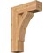 Ekena Millwork Thorton Block Smooth Bracket, Western Red Cedar, 5 1/2"W x 20"D x 28"H BKT06X20X28THR05SWR - alternate 1